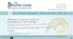 Desktop Screenshot of duntoncentre.co.uk