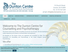 Tablet Screenshot of duntoncentre.co.uk